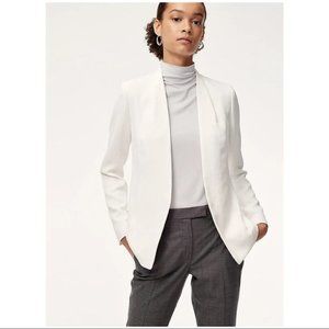 Aritzia-Babaton Keith White Blazer (Size:6)